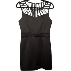 NWT Stitch Between Black Bodycon Dress M ✨🖤